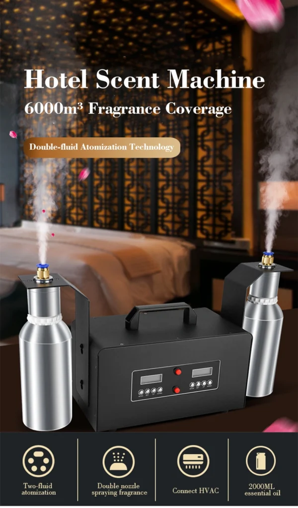 APOLLEUM Commercial Essential Oil Diffusers A6000 - 이미지 6